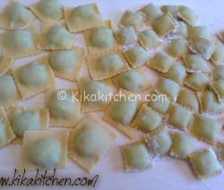 Ravioli ricotta e spinaci