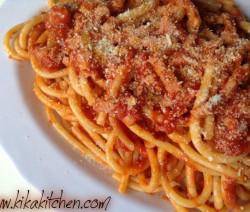 spaghetti all’amatriciana