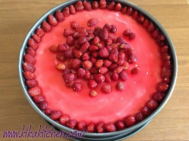 cheesecake alla fragola