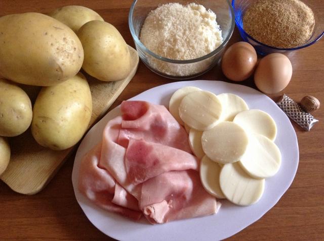 ingredienti per gattò di patate
