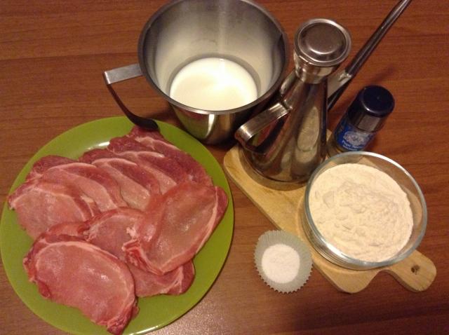 ingredienti scaloppine di arista