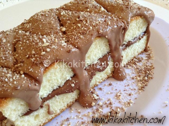 Pan Di Spagna Con Cioccolato Kinder Kikakitchen