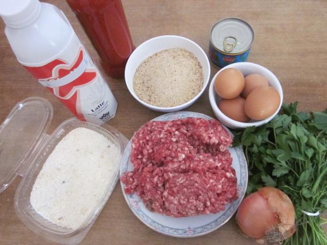 Ingredienti polpette