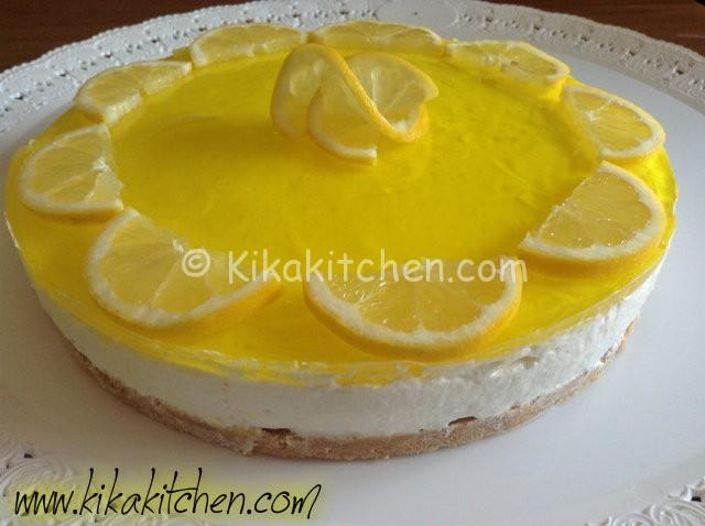 Cheesecake al limone