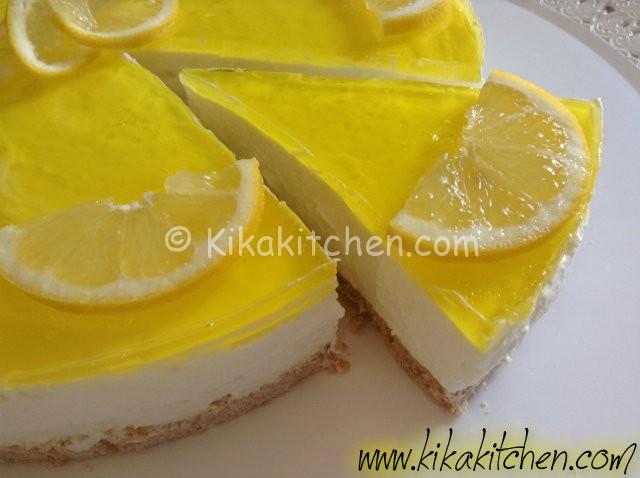 Cheesecake al limone