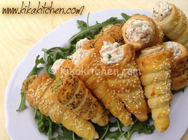 Cannoli E Coni Di Pasta Sfoglia Salati Per Feste E Aperitivi Kikakitchen