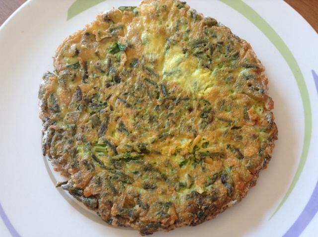 frittata di asparagi selvatici1