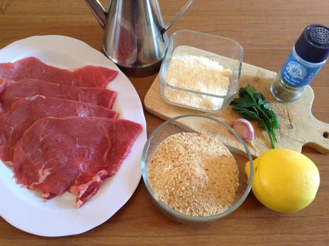 ingredienti cotoletta alla palermitana1