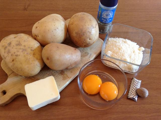 ingredienti sformatini di patate