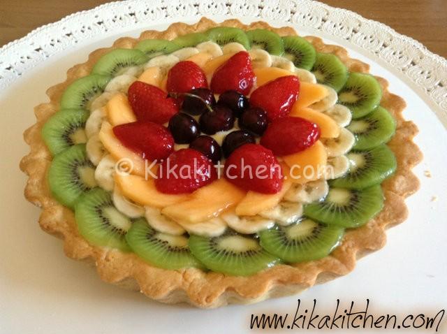 crostata con la frutta