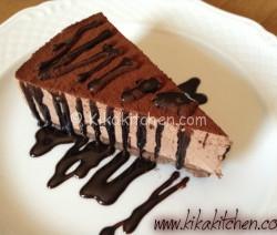 cheesecake al cioccolato (senza cottura in forno)