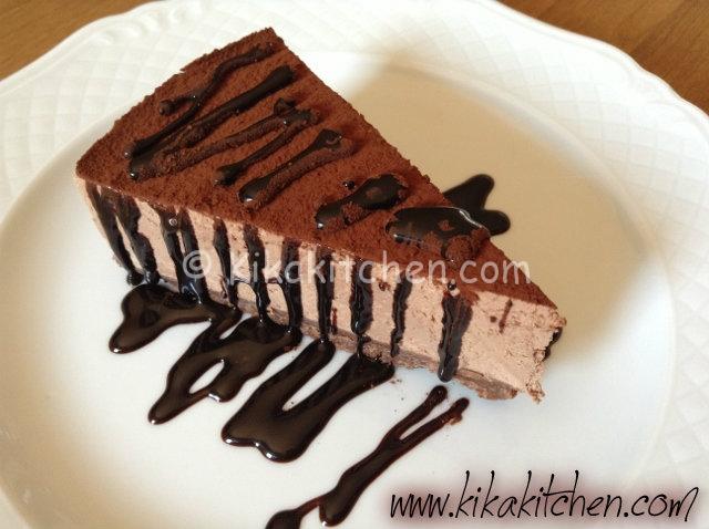 cheesecake al cioccolato