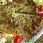 Frittata di peperoni verdi