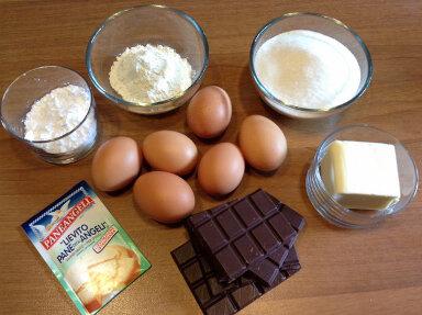 Ingredienti ricetta torta al cioccolato