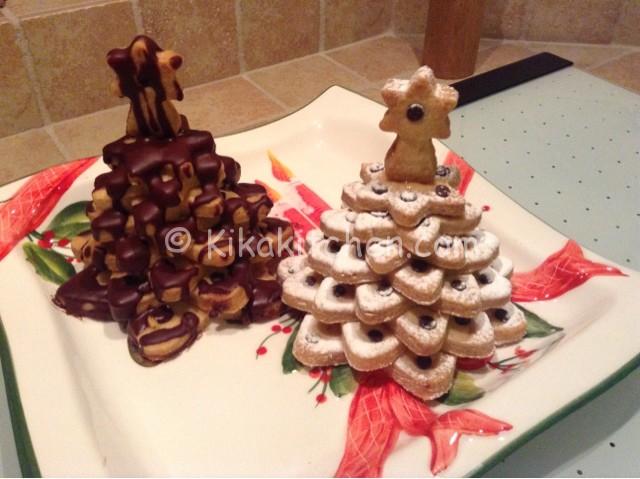 Biscotti Albero Di Natale 3d.Alberelli Di Natale Biscotti Da Decorare A Piacere Kikakitchen