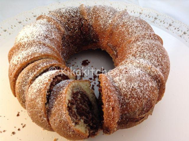 ciambellone marmorizzato