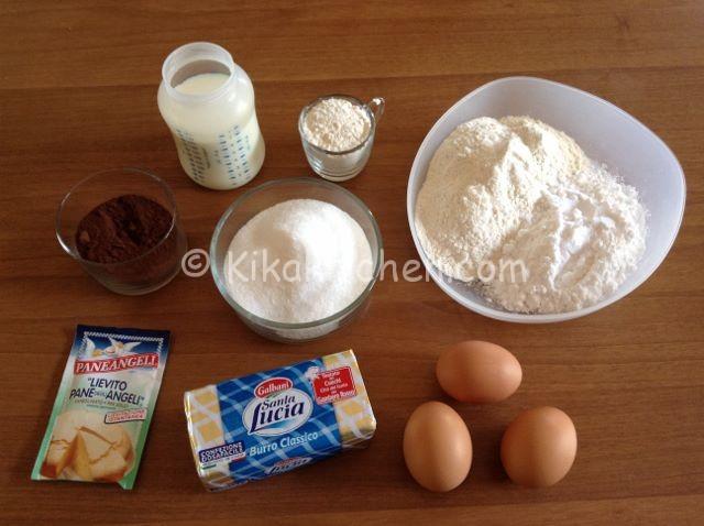 ingredienti ciambella marmorizzata