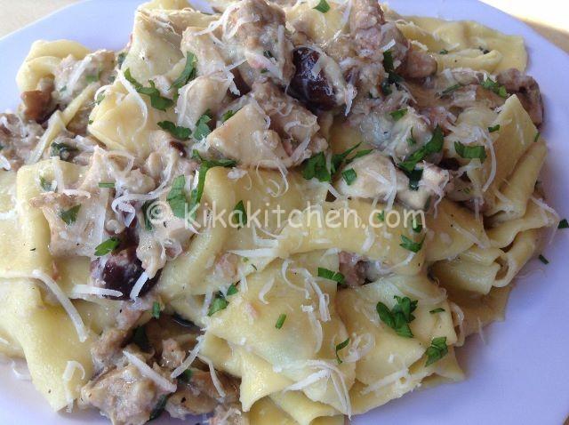 pappardelle ai funghi porcini