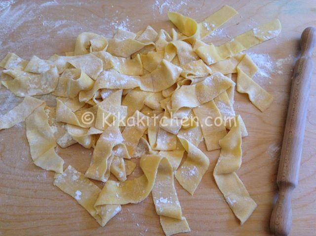 pappardelle fatte in casa