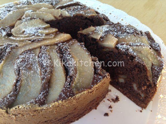 torta pere e cioccolato