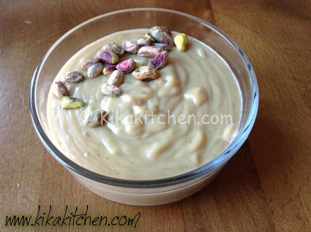 Crema pasticcera al pistacchio di Bronte