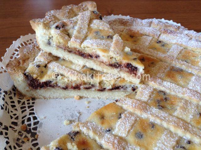 crostata ricotta e cioccolato