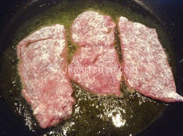 friggere le scaloppine al limone