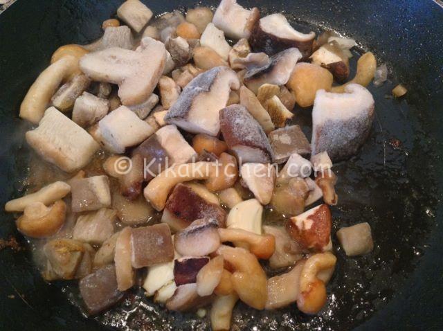 funghi per scaloppine