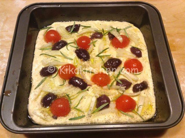 focaccia pomorini e olive