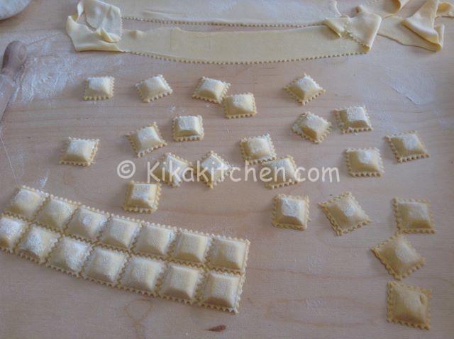 ravioli ricotta e noci