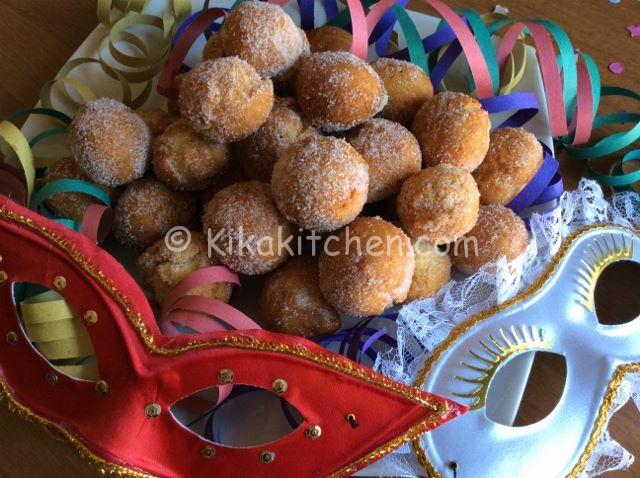 ricetta castagnole di carnevale