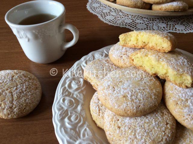 biscotti ripieni al limone con cuore morbido