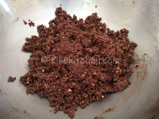 impasto palline di cioccolato