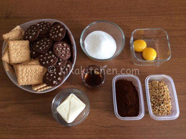 ingredienti palline di cioccolato