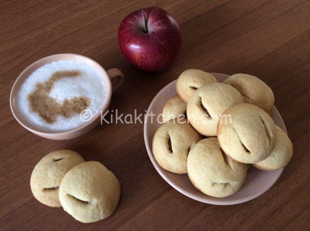 ricetta dei biscotti cuor di mela