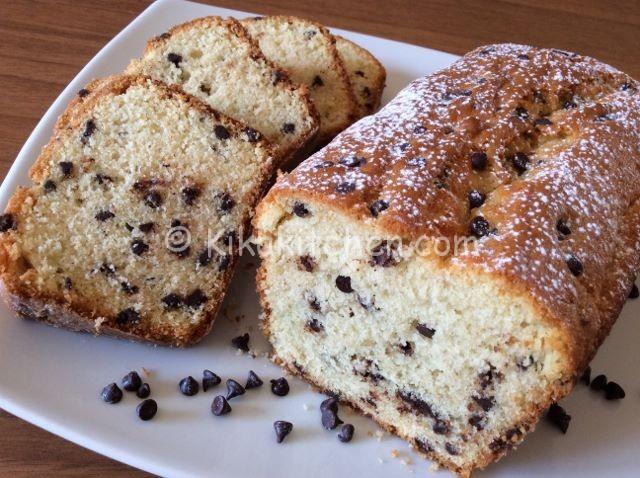 ricetta plumcake gocce con gocce di cioccolato