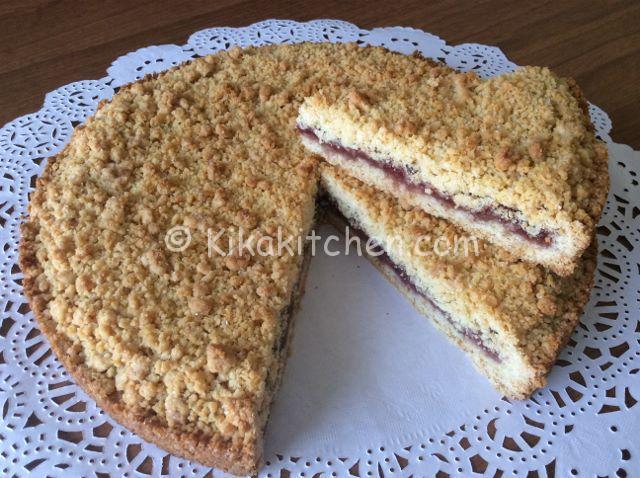Sbriciolata alla marmellata. Ricetta passo passo | Kikakitchen