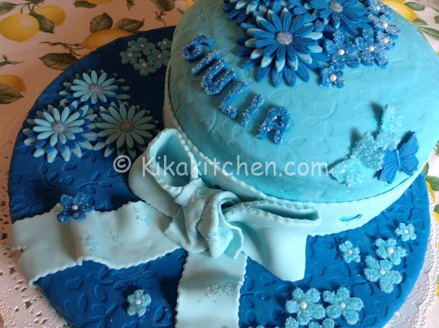 torta azzurra