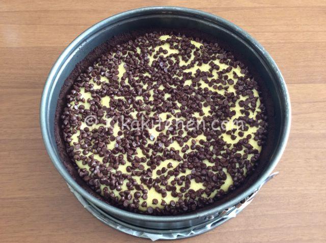 cheesecake ricotta e cioccolato al forno