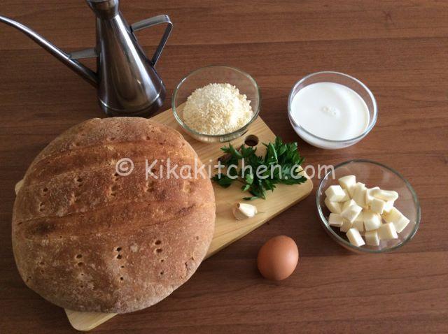 ingredienti polpette di pane