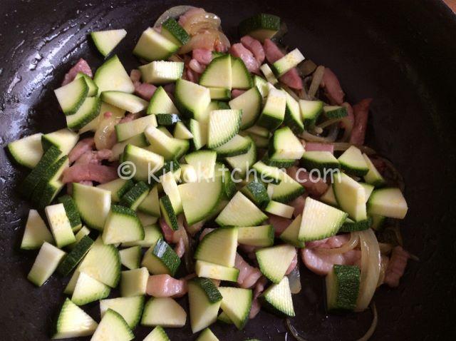 pasta con zucchina