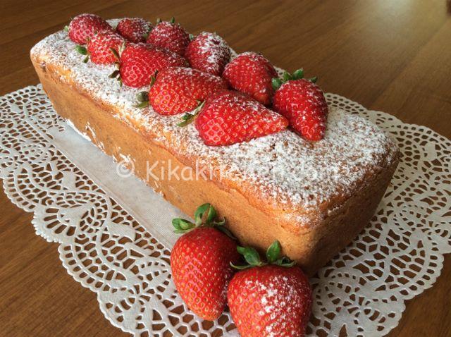 plumcake alle fragole