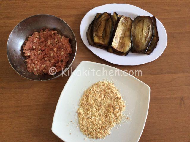 preparare gli involtini di melanzane