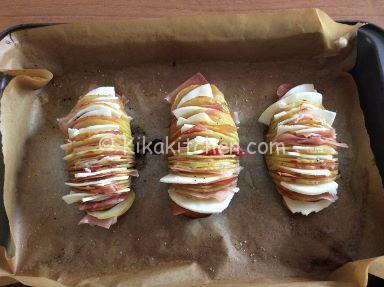 farcire patate hasselback