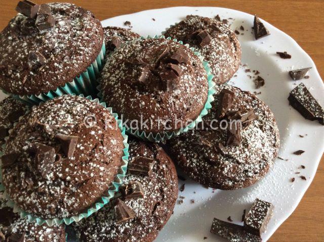muffin al cioccolato ricetta