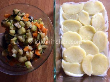 patate con verdure gratinate