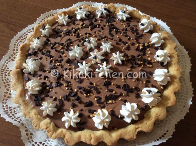 ricetta crostata crema e nutella