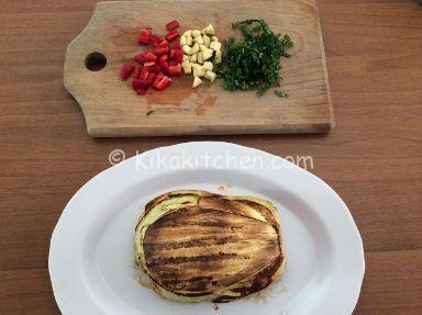 ricetta insalata di melanzane arrostite