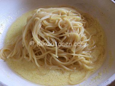 spaghetti burro panna e limone