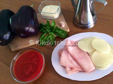 ingredienti parmigiana di melanzane grigliate